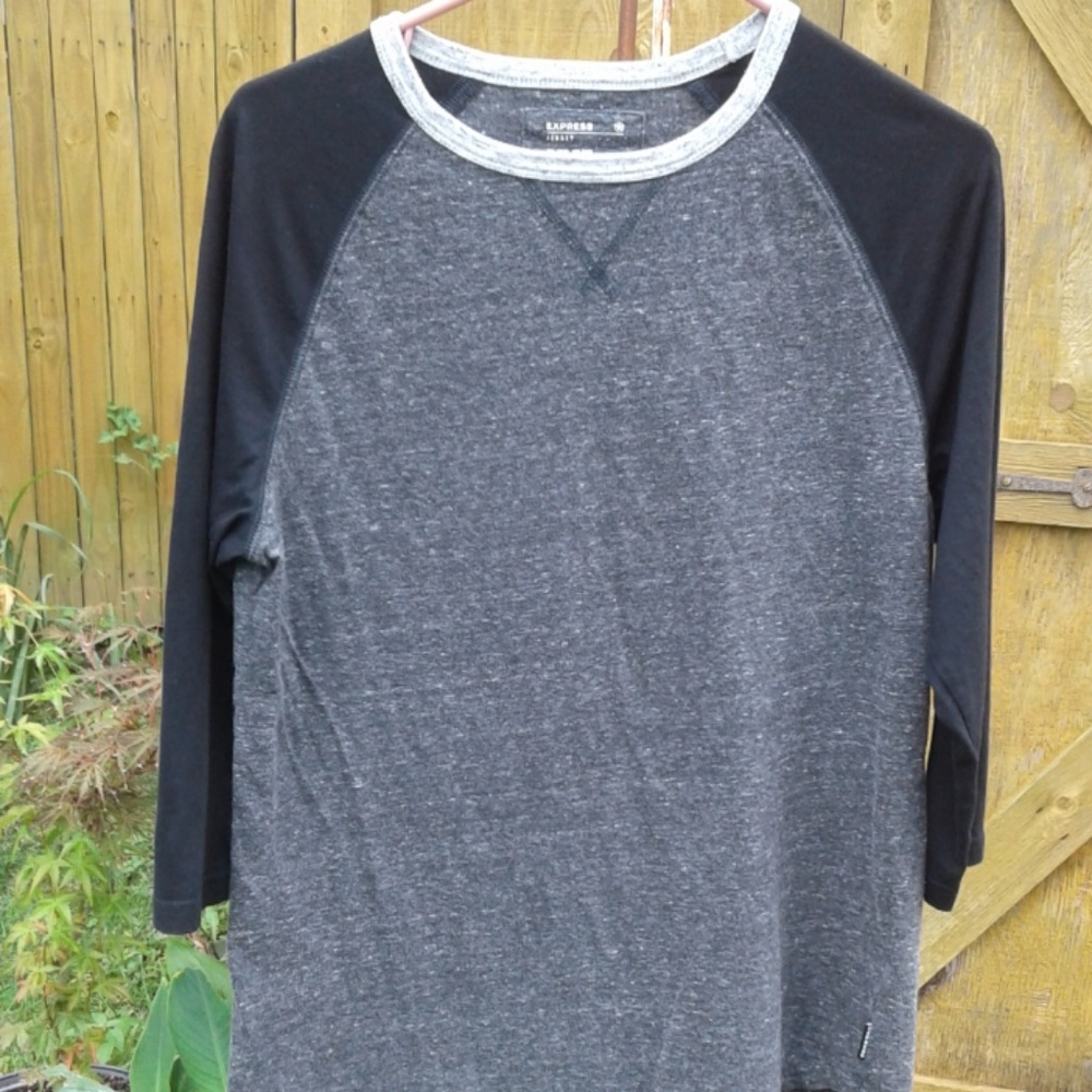 Used grey charcoal JERSEY EXPRESS SHIRT